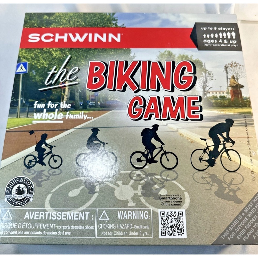The Biking Board Game – Cycling Education by Schwinn (2013) – NEW